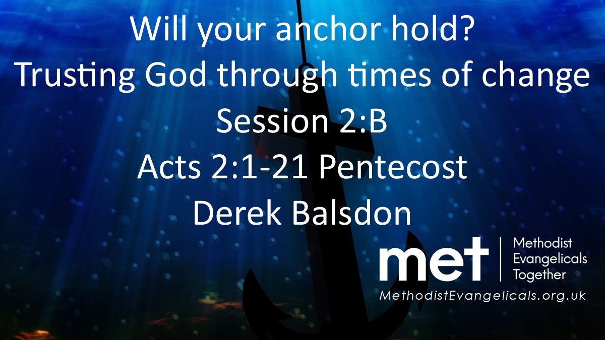 Will your anchor hold Session 
